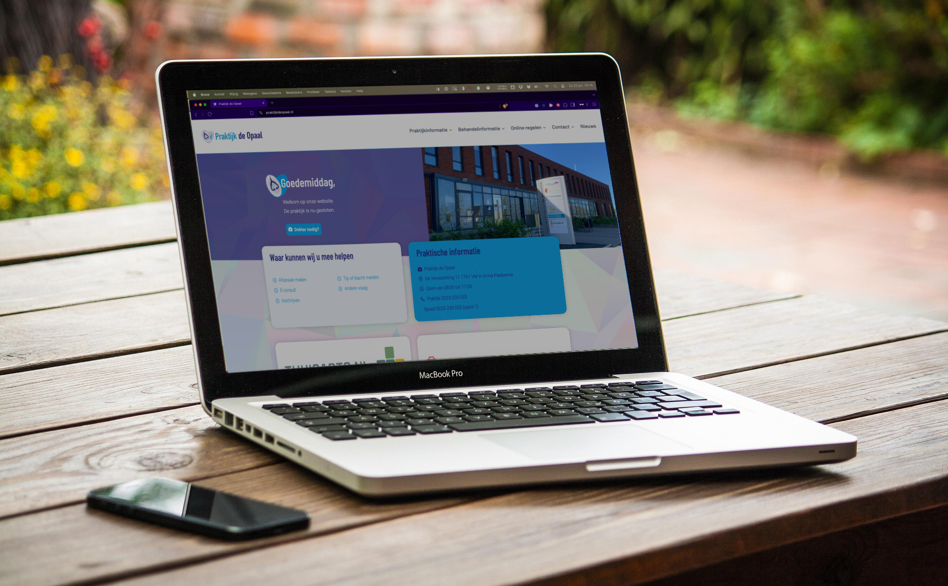 nieuwe website de opaal